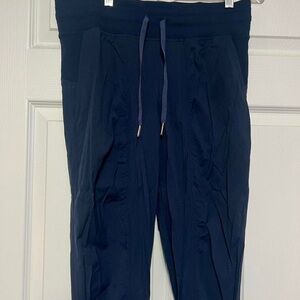Navy Blue Drawstring Pants